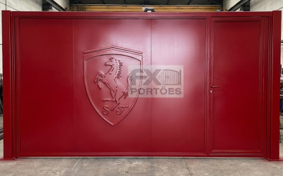 Portões exclusivos e modernos. É com a FX Portões
