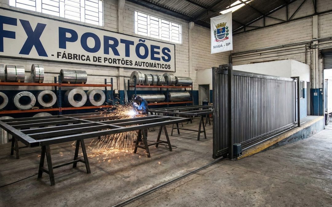 05 FX Portões: A Melhor Escolha de Onde Comprar Portão Automático em Mauá