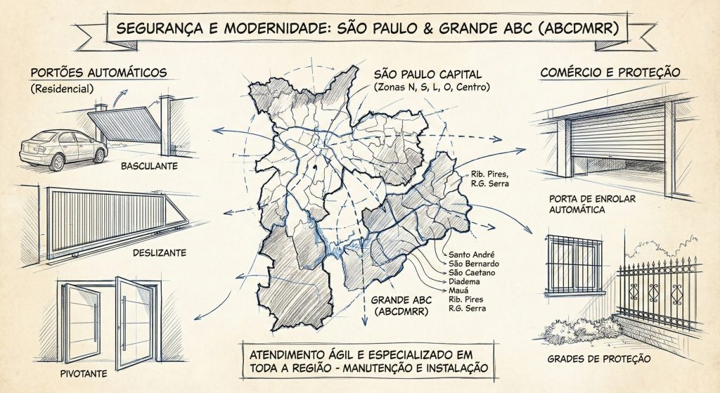 FX PORTÕES AUTOMATICOS - FABRICA DE PORTÃO NO ABC