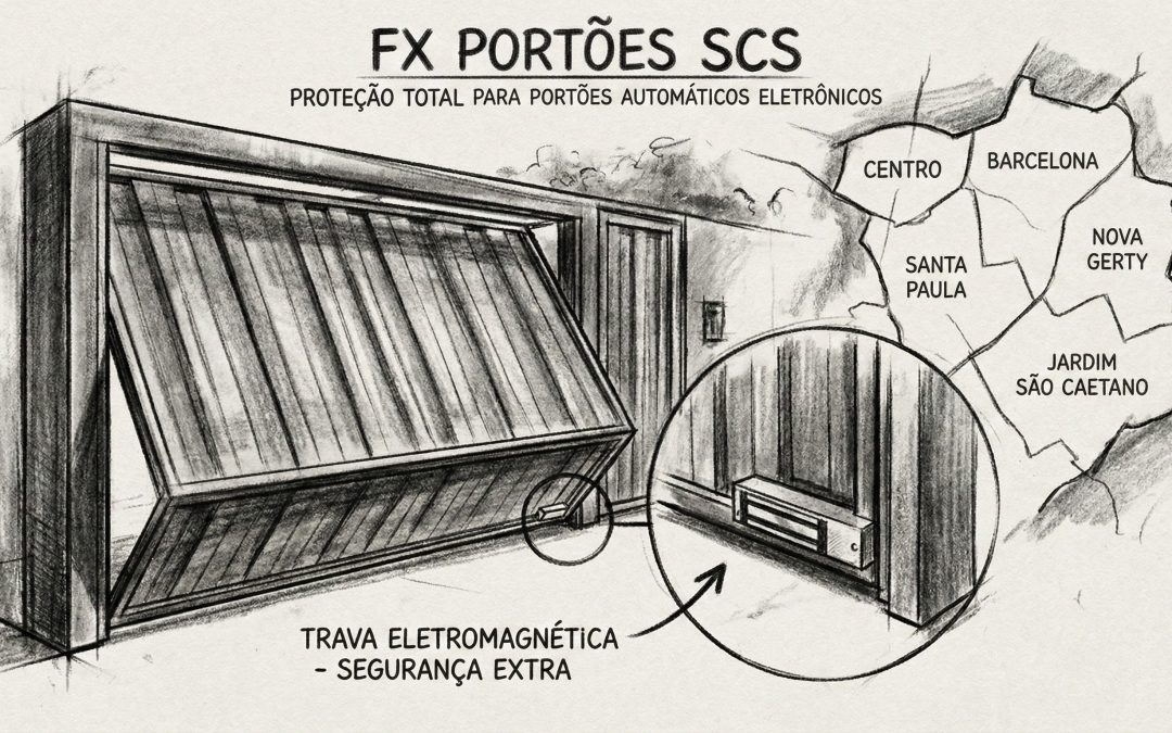 Trava Eletromagnética: A Segurança que falta nos seus Portões Automáticos Eletrônicos em São Caetano do Sul