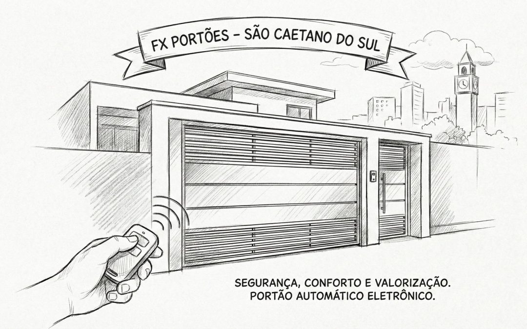 Conforto e Segurança: Por que ter um Portão Automático Eletrônico em São Caetano?