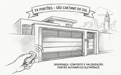 Modernidade e Segurança: As Vantagens de um Portão Automático Eletrônico em São Caetano do Sul