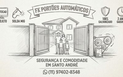 FX Portões: Segurança, Tecnologia e a Melhor Escolha em Portões Automáticos em Santo André