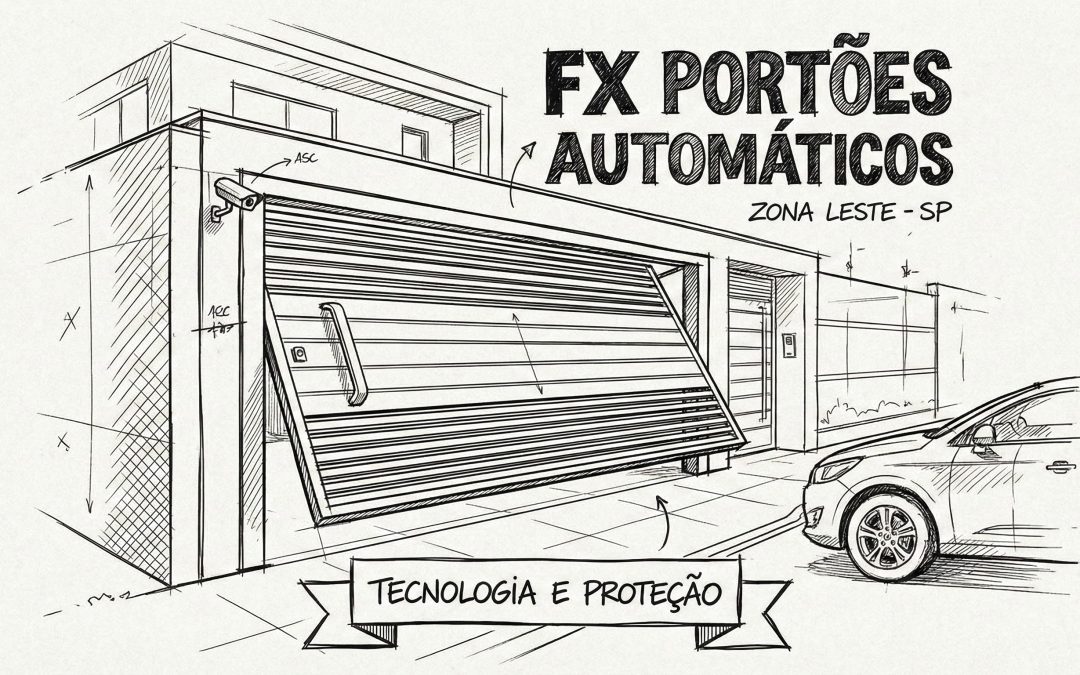 FX PORTÕES AUTOMATICOS - FABRICA DE PORTÃO ZONA LESTE SP