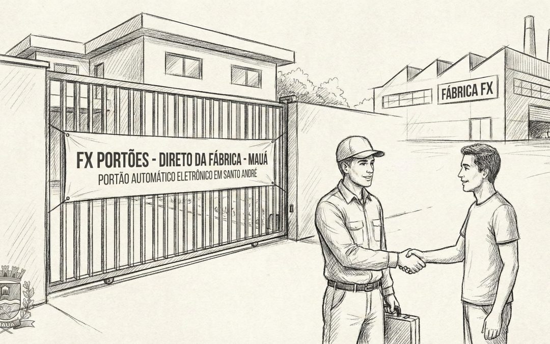 Economia na Capital: Compre Direto do Fabricante seu Portão Automático Novo em Mauá