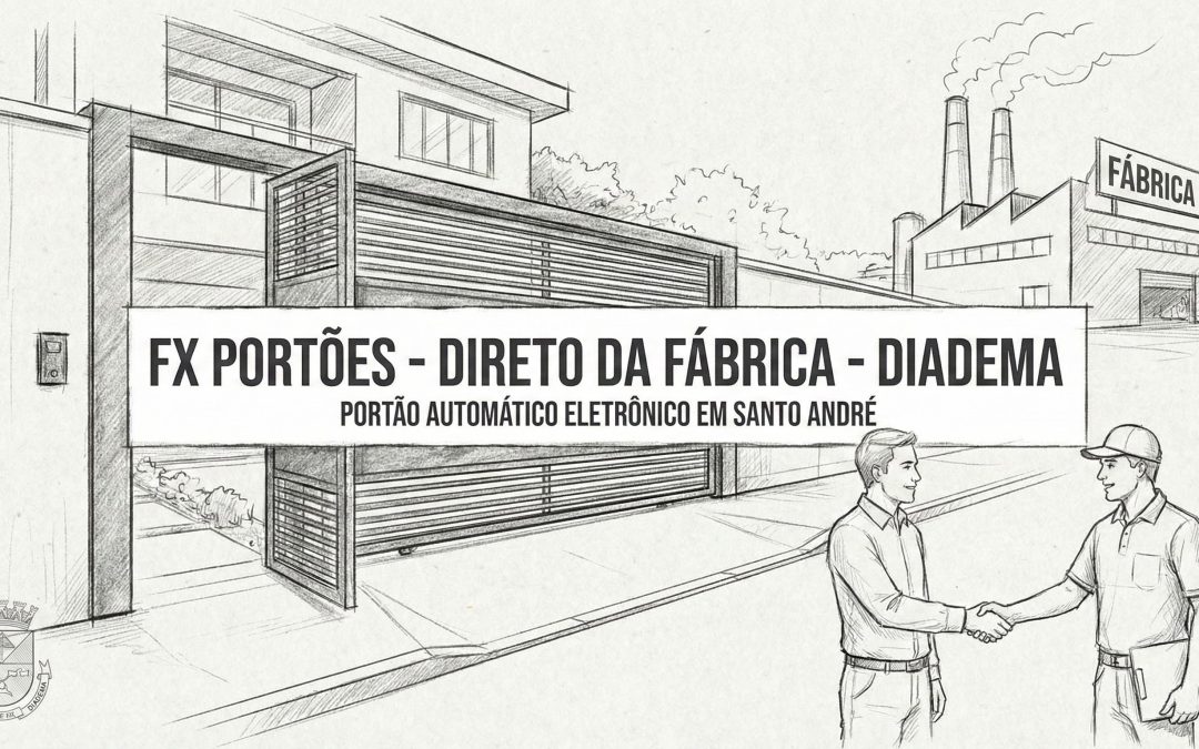 Economia na Capital: Compre Direto do Fabricante seu Portão Automático Novo em Diadema