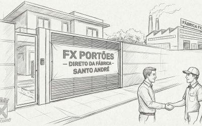 Chega de Intermediários: Compre Direto do Melhor Fabricante seu Portão Automático Novo em Santo André