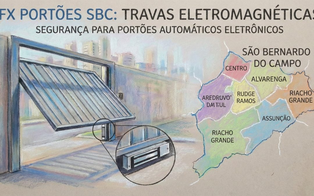 Trava Eletromagnética: A Segurança que falta nos seus Portões Automáticos Eletrônicos em São Bernardo do Campo
