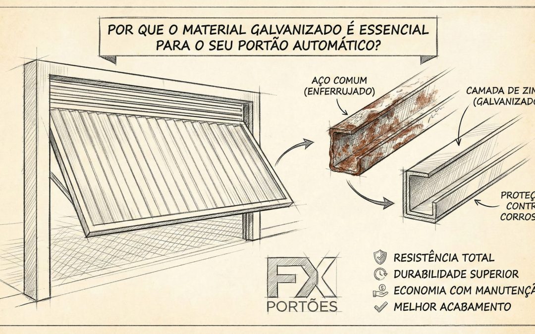 FX PORTÕES - PROTEÇÃO GALVENIZADA CONTRA O CLIMA - SANTO ANDRÉ